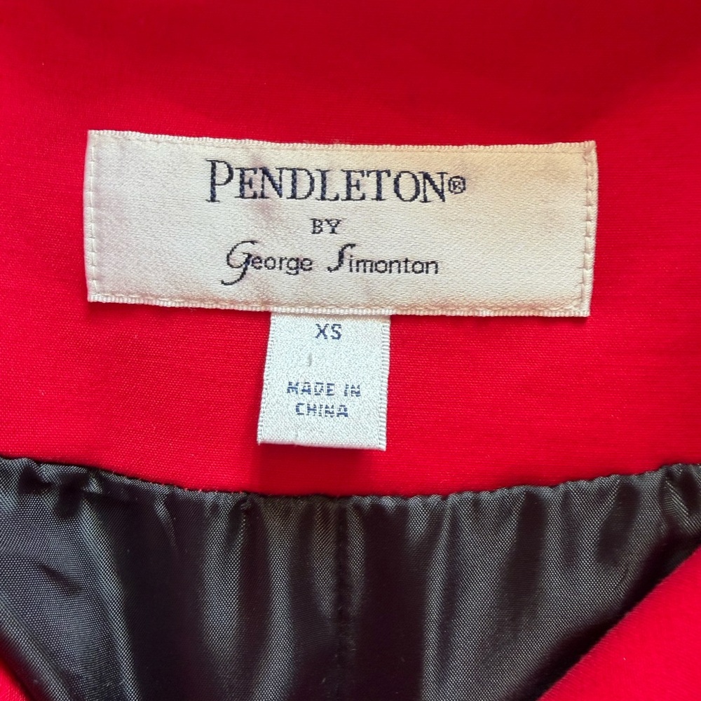 Pendleton by George Simonton XS two-button closur… - image 7